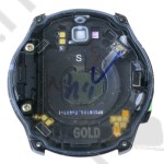 Akkufedél Samsung Galaxy Watch 42mm SM-R810 hátlap arany